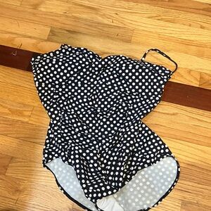 Polka Dot One Piece Swimsuit